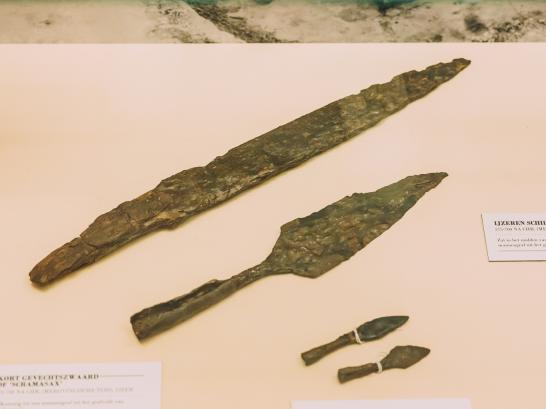 archeologische speerpunten